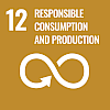 UN sustainable goals responsible consumption and production icon