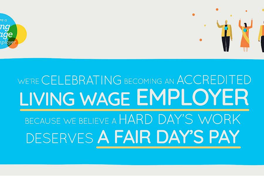 We're a Real Living Wage employer image