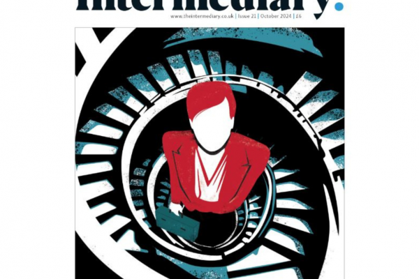 The Intermediary cover, october edition