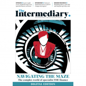 The Intermediary magazine October cover