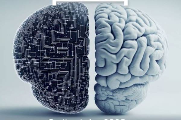 The IFA Magazine cover showing an image of a brain, half human half digital wiring